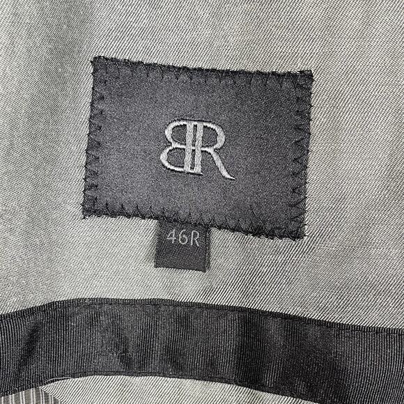 Banana Republic REDA 1865 Wool Plaid Sport Coat Blazer Men's Size 46R Slim fit - Picture 12 of 15